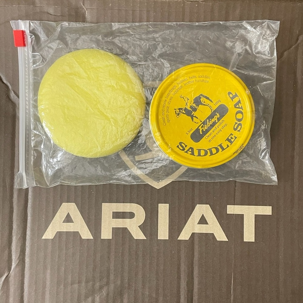 Men’s Ariat Terrain Waterproof Hiking Boot w/Box & Tags + Saddle Soap/Sponge - Picture 15 of 16